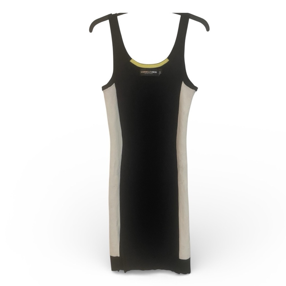 Y2K Gabrielle Union Collection block sleeveless bodycon bandage dress